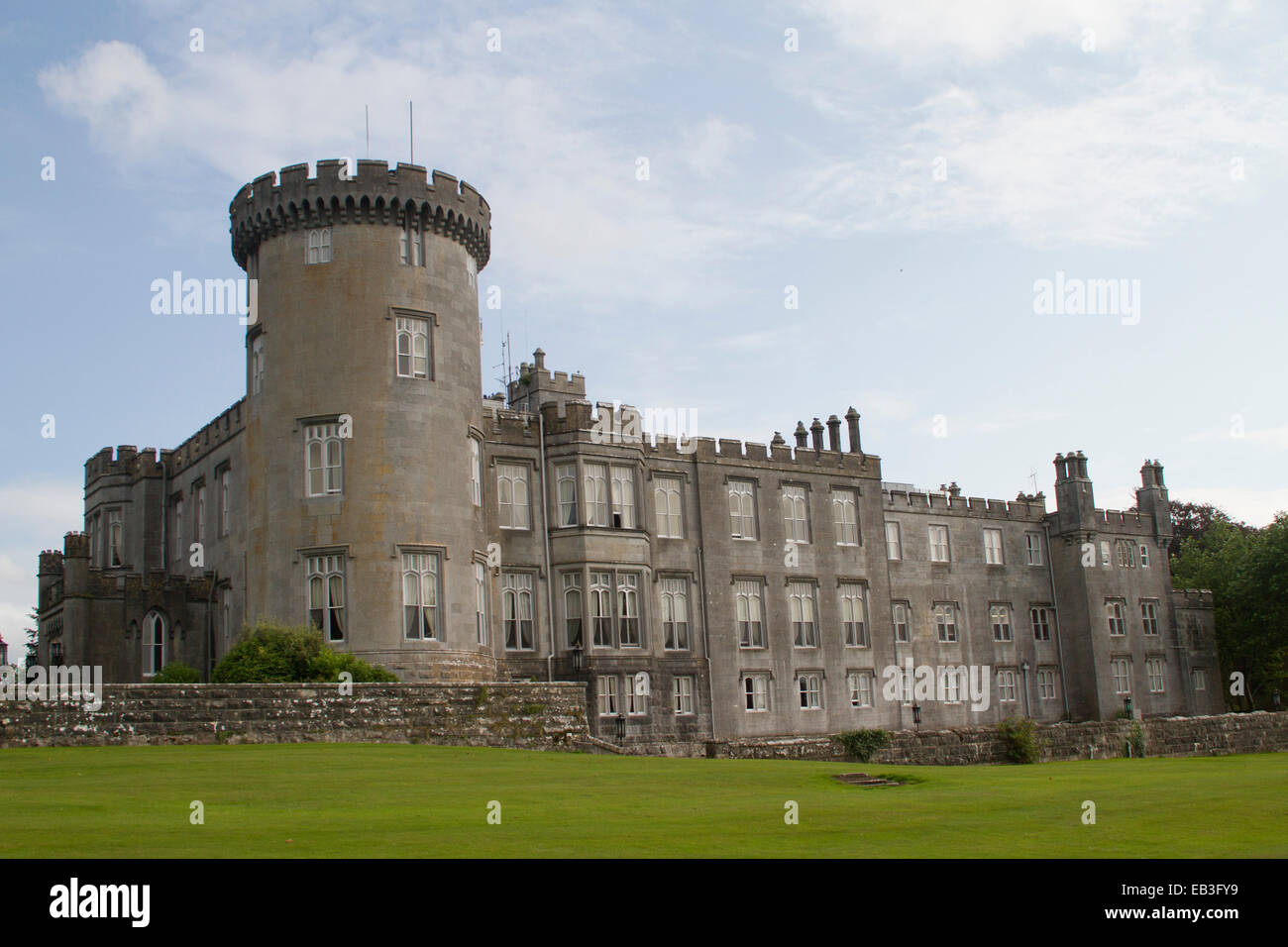 Dromoland Castle im Jahre 1686 erbaut und heute ein Luxus-Hotel-Irland Stockfoto