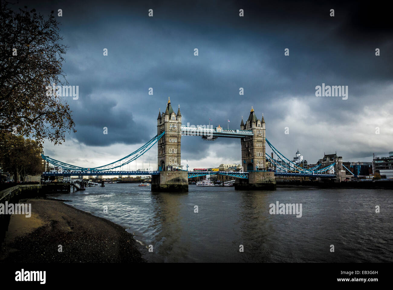 Tower Bridge, London. Stockfoto