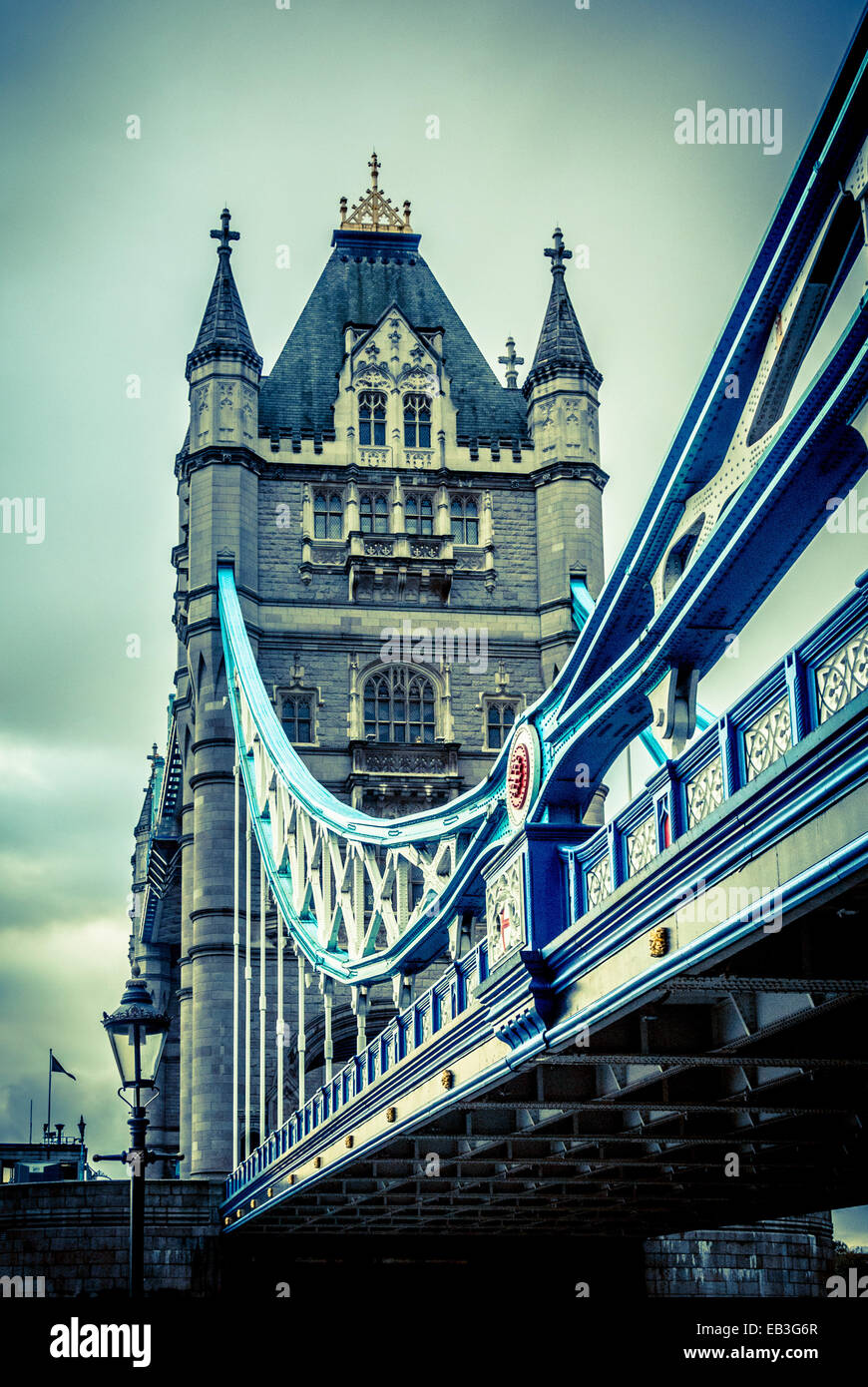 Tower Bridge, London. Stockfoto