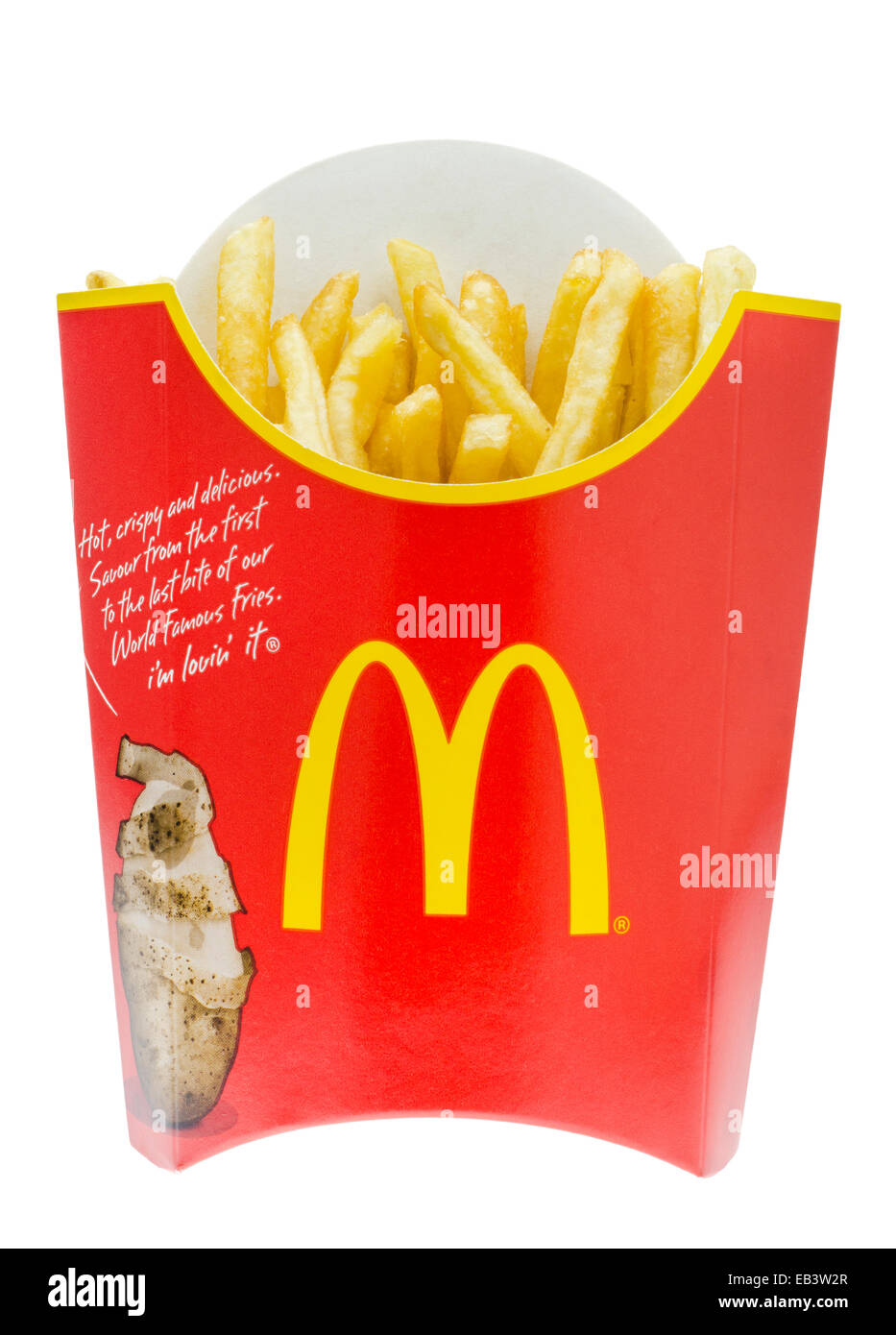 McDonald's Pommes frites Stockfoto