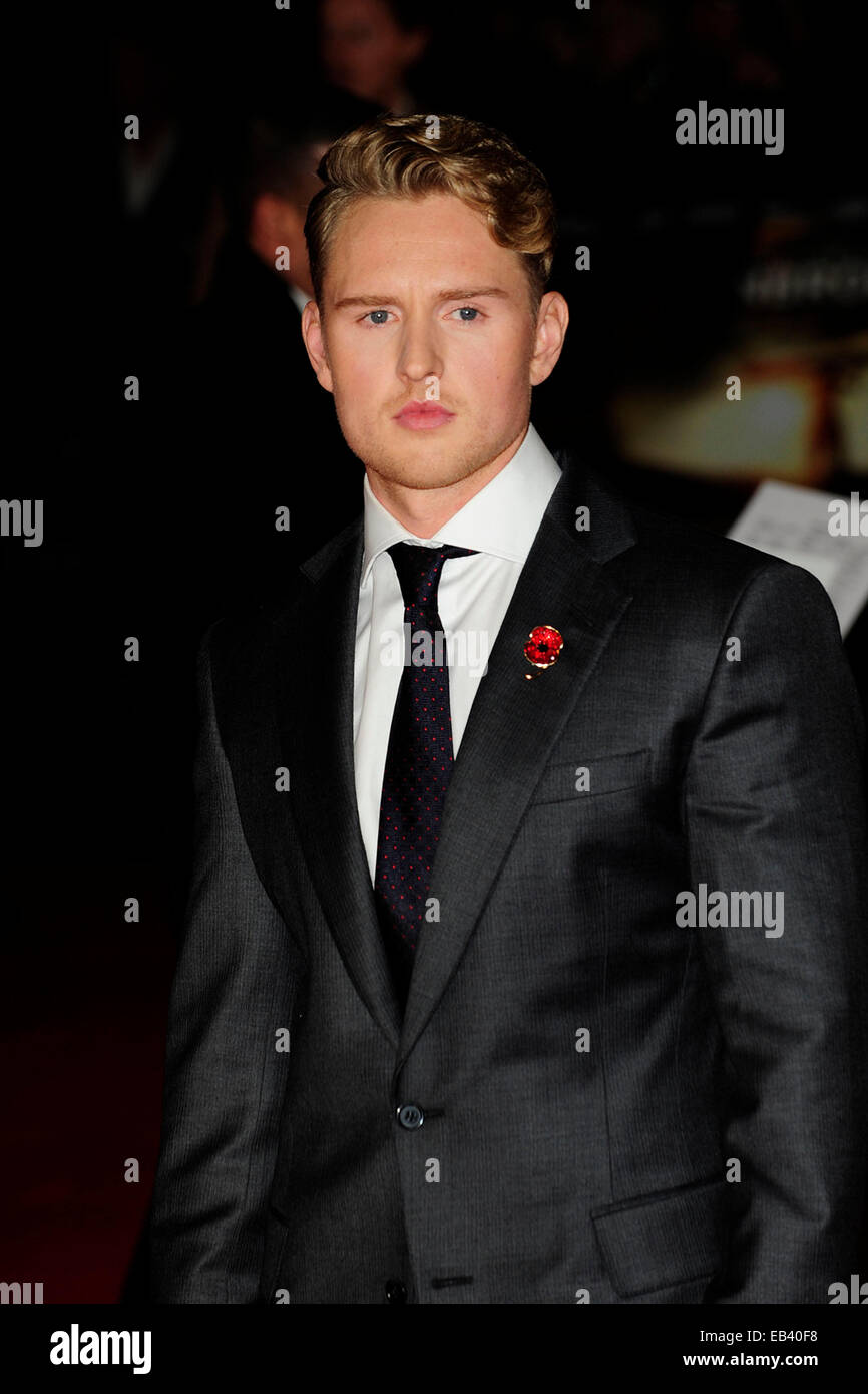 London, UK. 25. November 2014. Ross Anderson besuchen 25. November 2014 die UK Premiere von ungebrochen an der Odeon Leicester Square in London. Bildnachweis: Peter Phillips/Alamy Live-Nachrichten Stockfoto