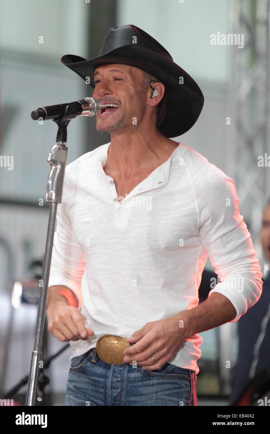 Tim McGraw die live auf 
