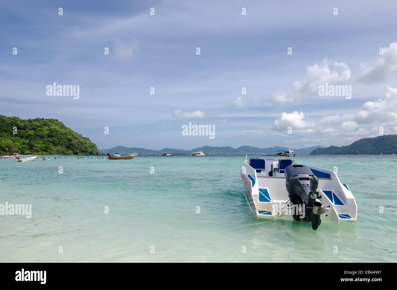 Das schöne Meer und Strand in Phuket Stockfoto
