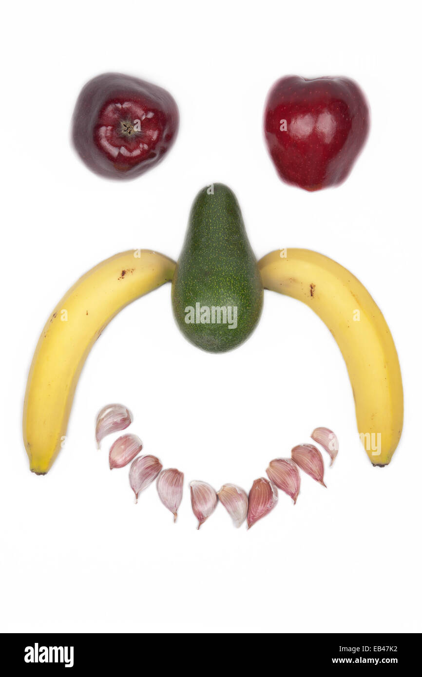 Fruchtbare Augenzwinkern lächelnd Stockfoto