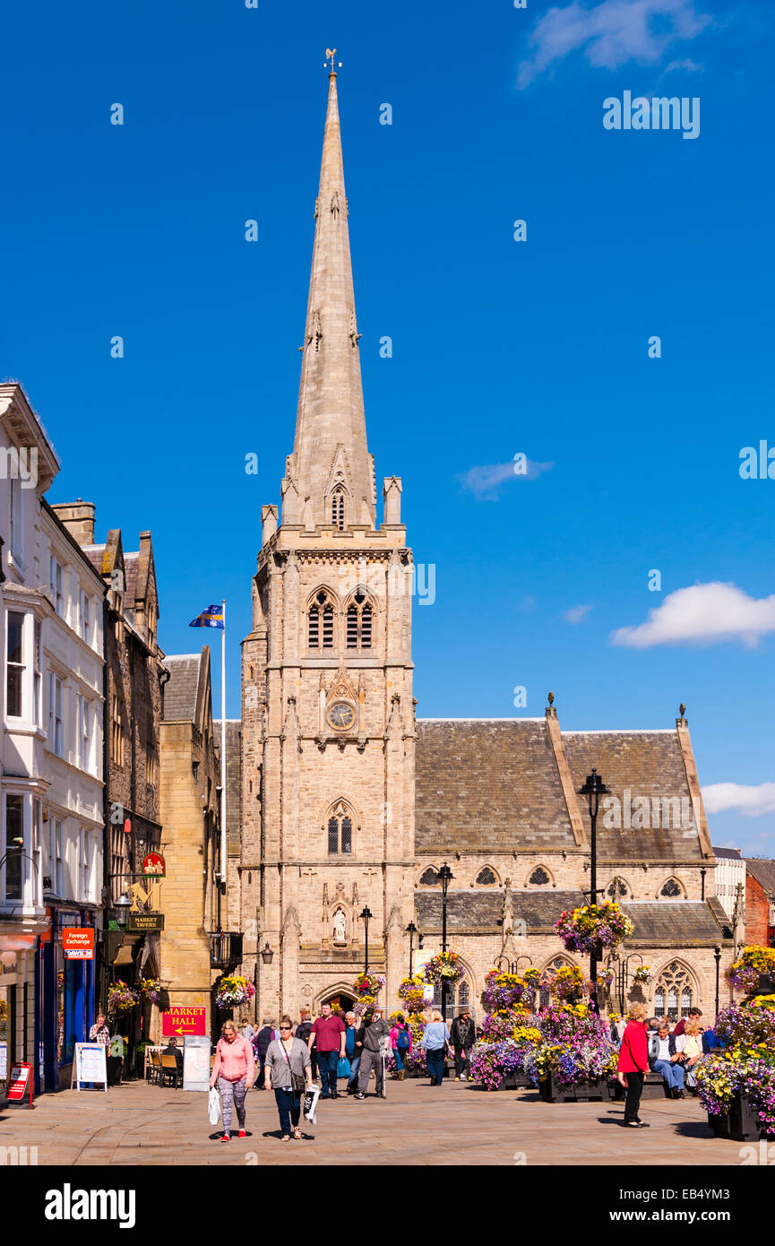 Die Kirche St. Nikolaus in Durham, England, Großbritannien, Vereinigtes Königreich Stockfoto