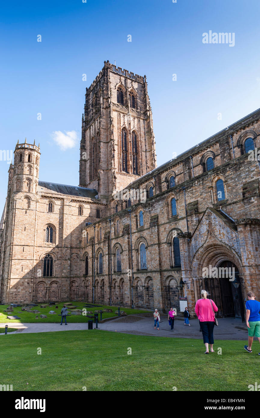 Kathedrale von Durham in Durham, England, Großbritannien, Vereinigtes Königreich Stockfoto