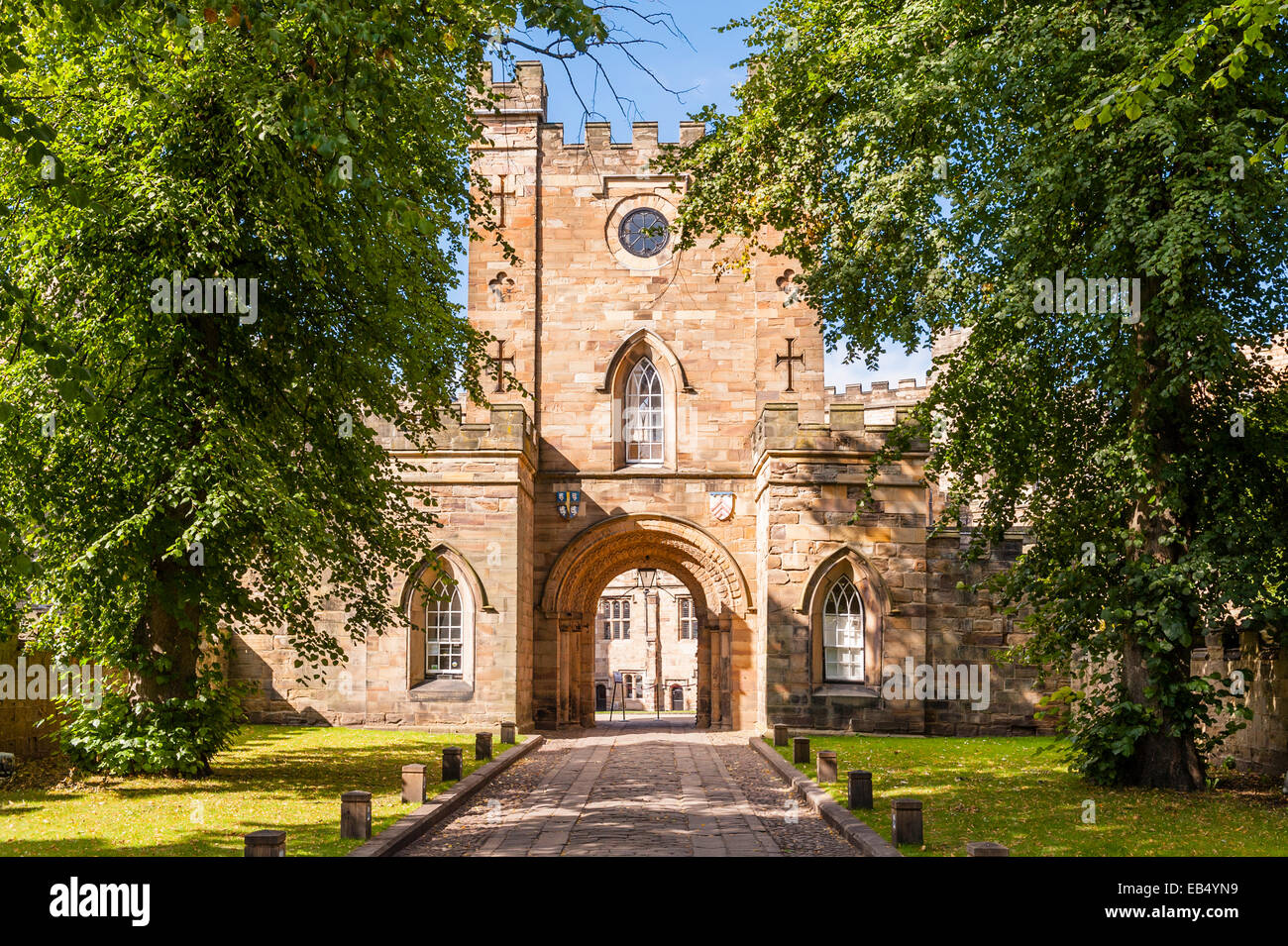 Durham Castle in Durham, England, Großbritannien, Vereinigtes Königreich Stockfoto