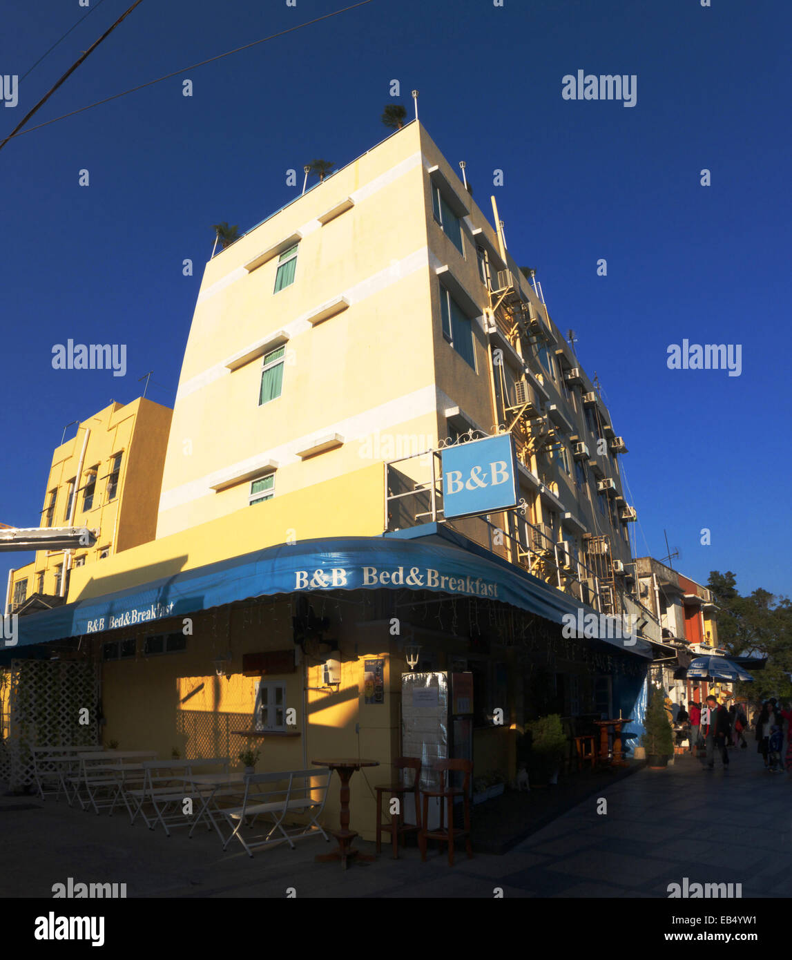 China Hong Kong Cheung Chau B & B Bed &amp; Breakfast Stockfoto