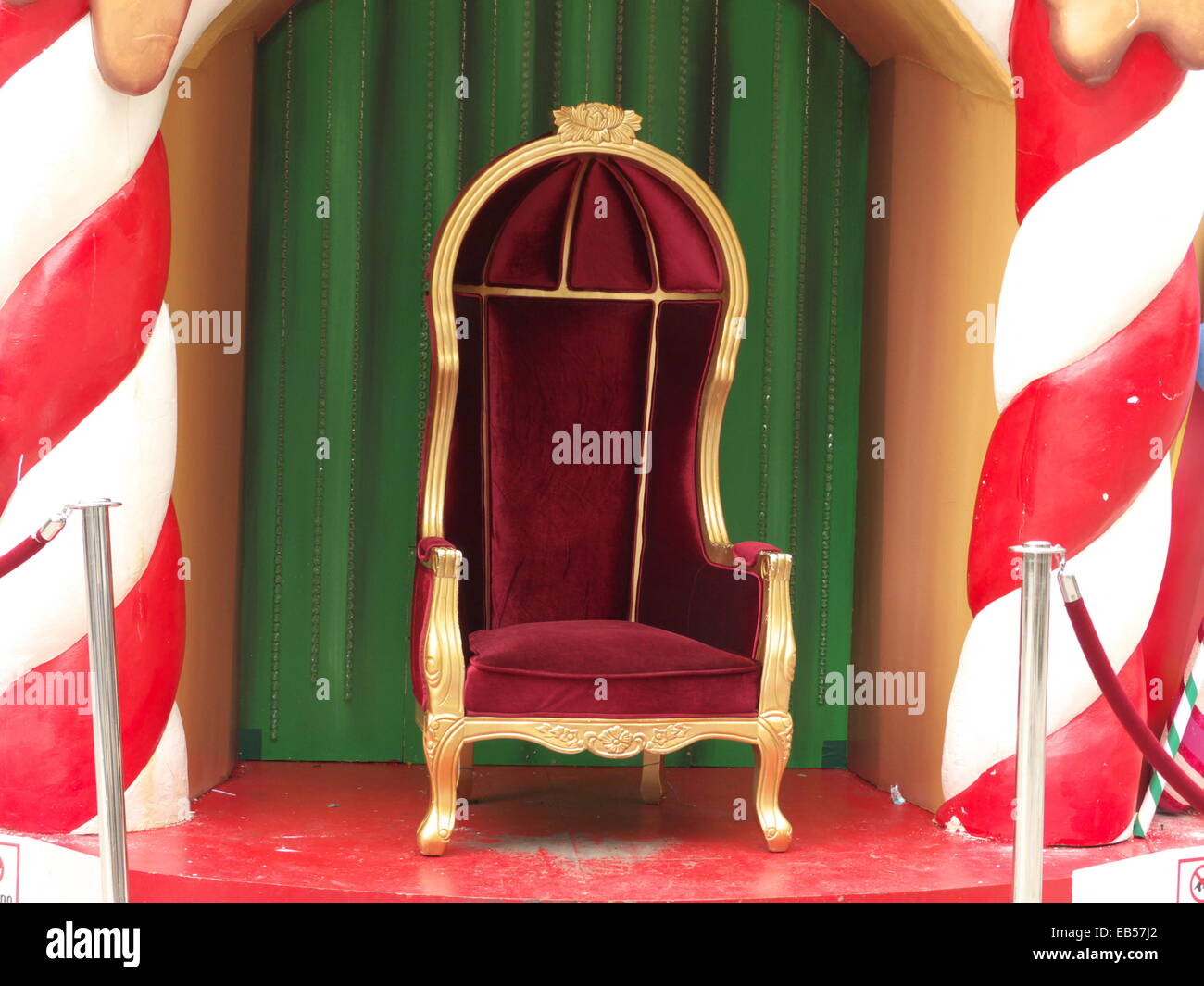 Royal King Chair Stockfoto