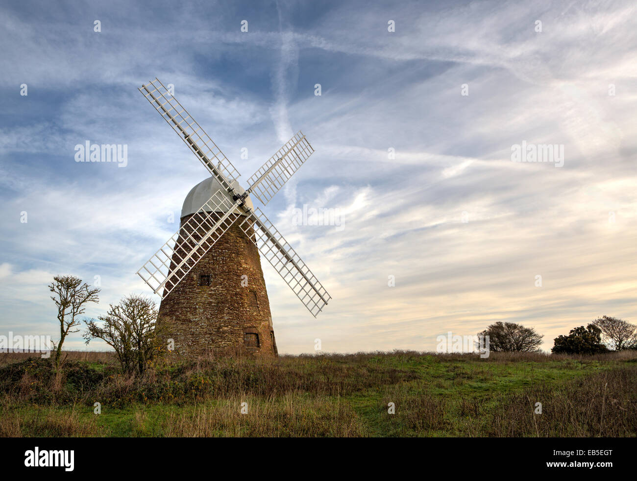 Halnaker Turm Windmühle West Sussex UK Stockfoto