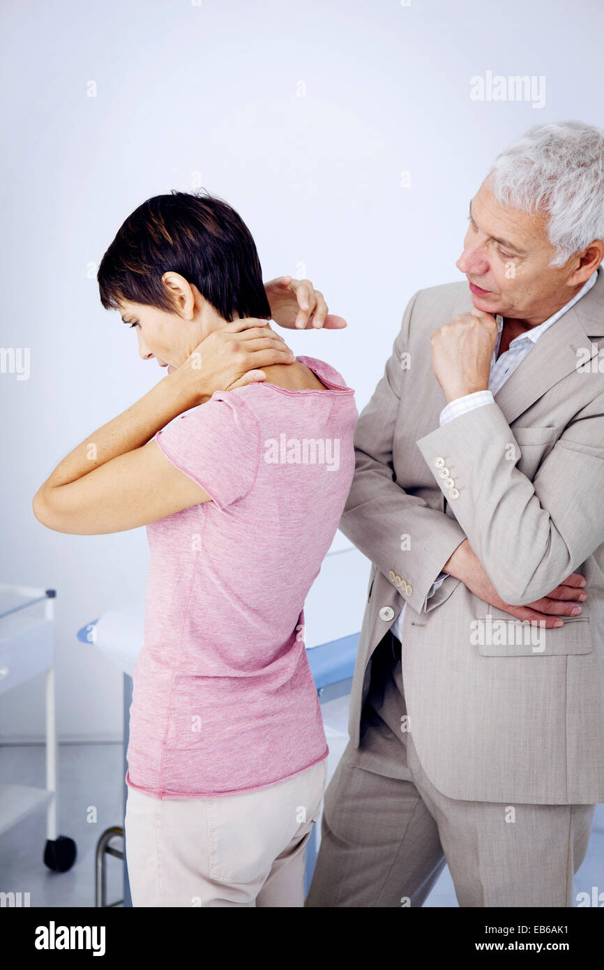 RHEUMATOLOGIE-BERATUNG Stockfoto