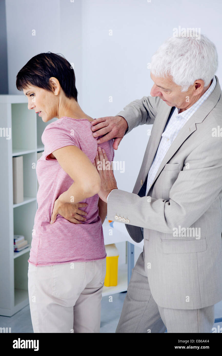 RHEUMATOLOGIE-BERATUNG Stockfoto