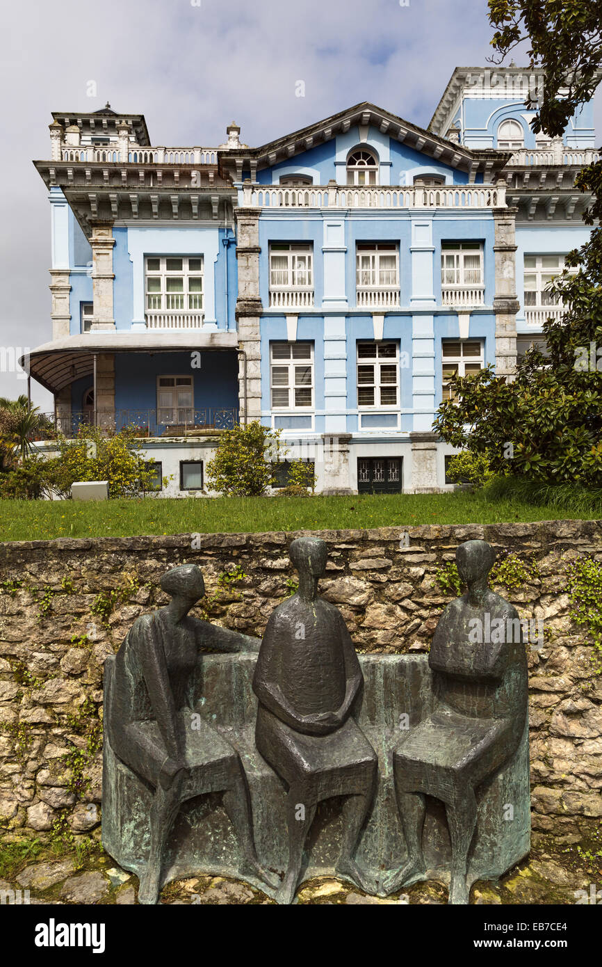 Fundación Archivo Indiano, Museum der Auswanderung, Colombres, Asturien, Spanien Stockfoto