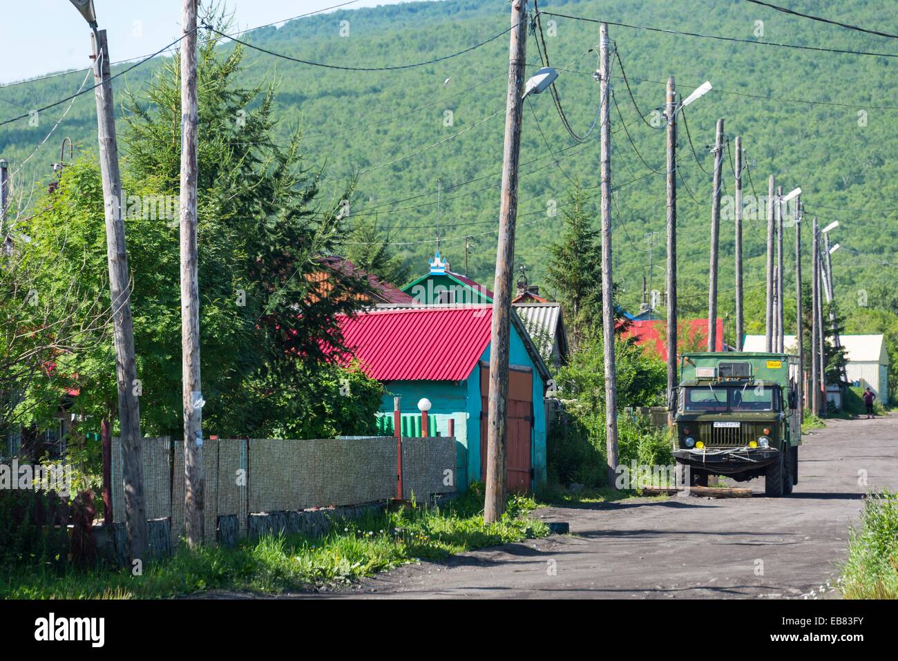 Kamtschatka - Sokotsch Stockfoto