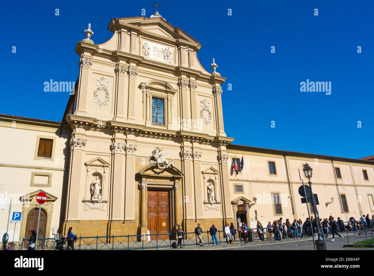 Piazza San Marco Platz, Florenz, Toskana, Italien Stockfoto