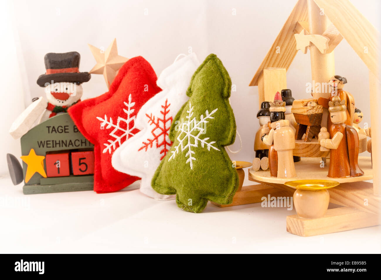 15 Tage zu Weihnachten Stockfoto