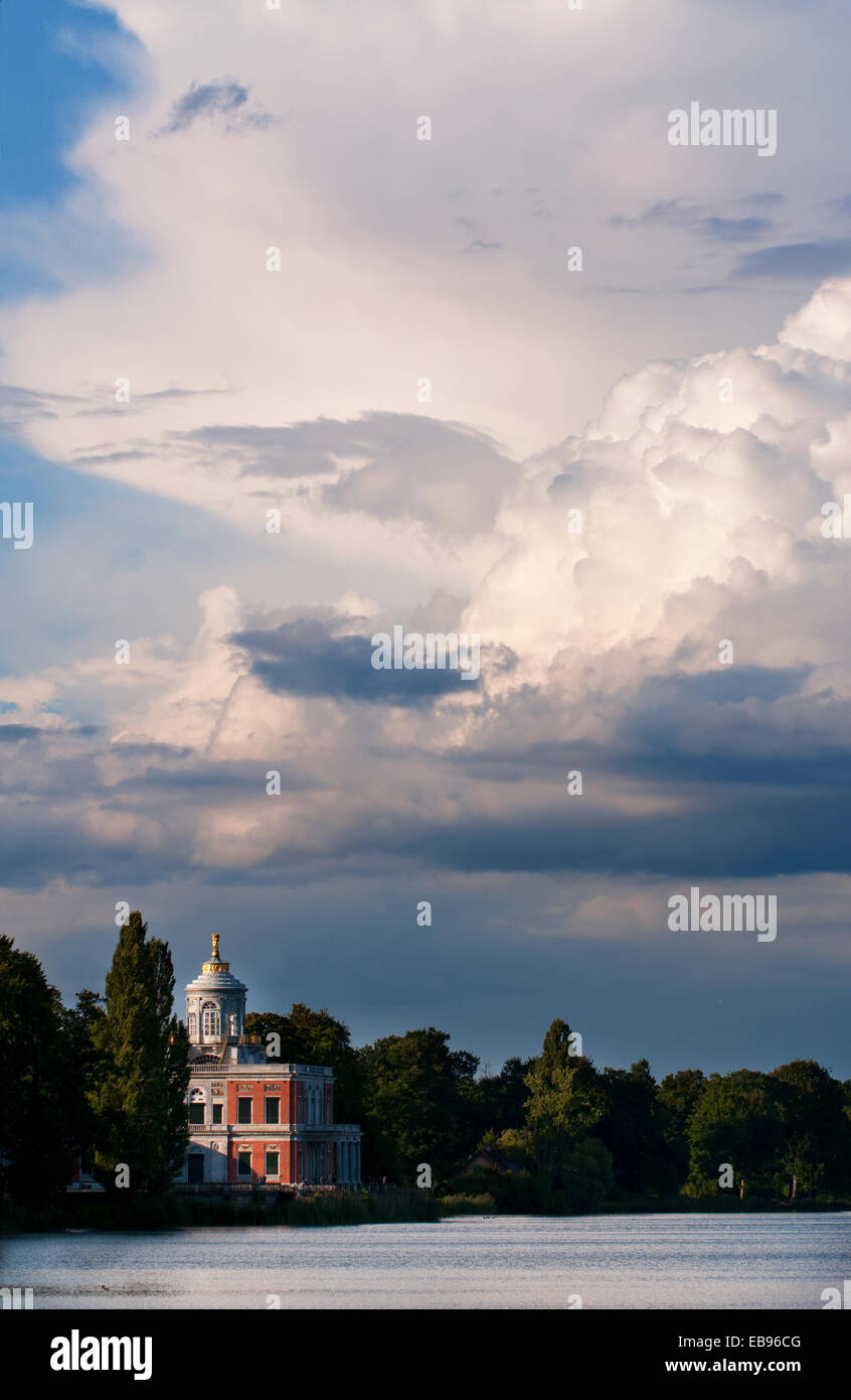 Marmor-Palast, eines der Schlösser, die Zugehörigkeit zu der preußischen Könige. Stockfoto
