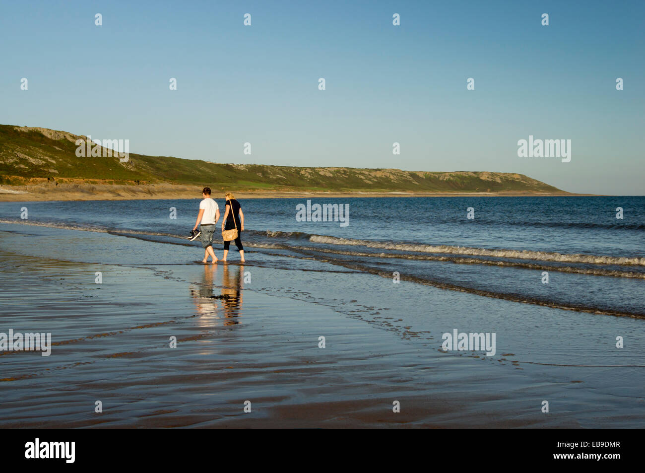 England, Wales, Swansea, Gower Halbinsel Stockfoto