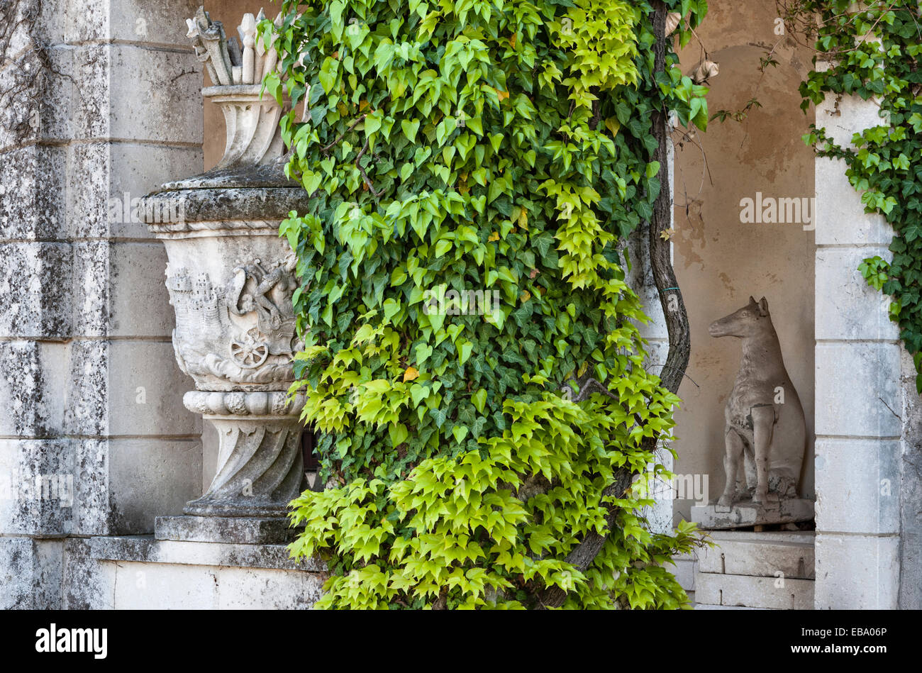 Villa Trissino Marzotto, Vicenza, Italien. Das Äußere des