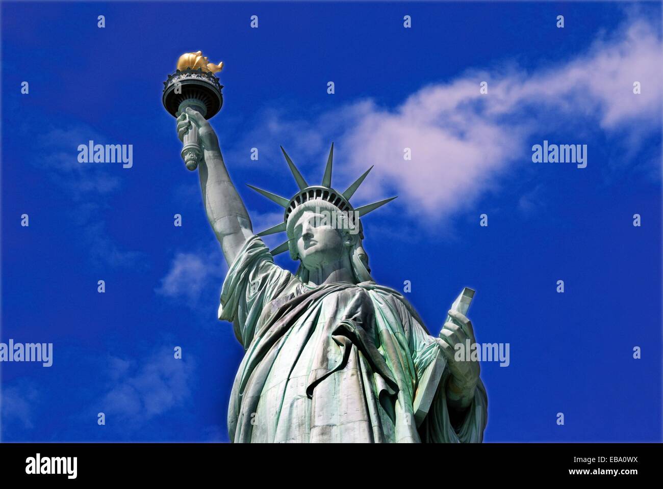 USA, New York, Statue of Liberty. Stockfoto