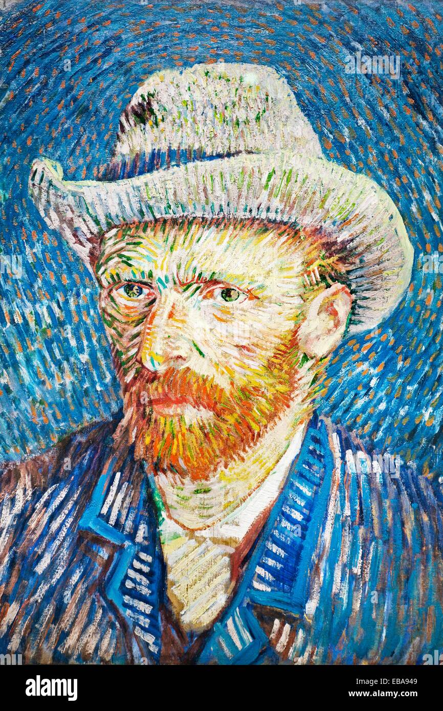 Van Gogh Selbstporträt Stockfotos und -bilder Kaufen - Alamy