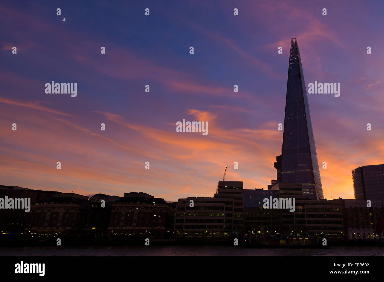 London England UK The Shard A Wolkenkratzer Stockfoto