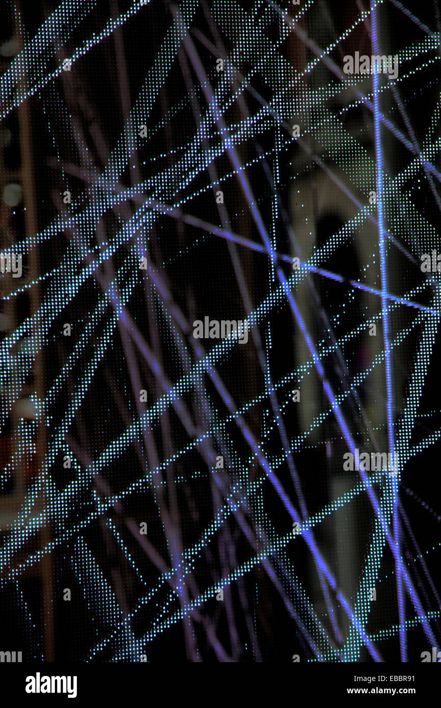 Digitalen Diagonalen Stockfoto