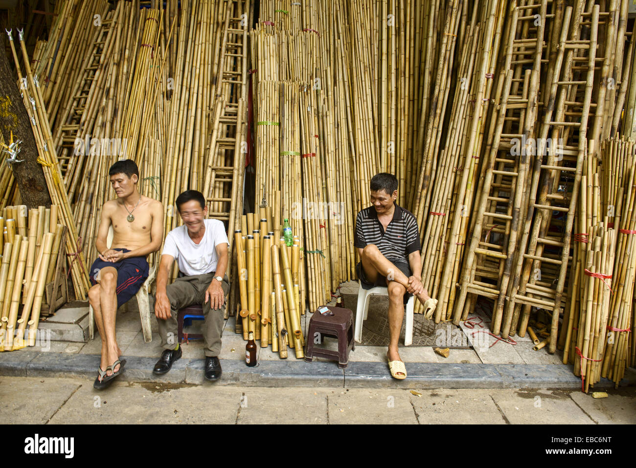 Bambus Bong Rohr Anbieter Vietnam Stockfotografie Alamy