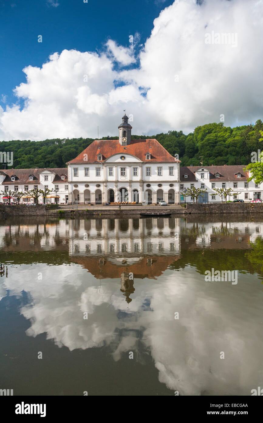 Die Malerische Stadt Hall In Bad Karlshafen Die Von Dem