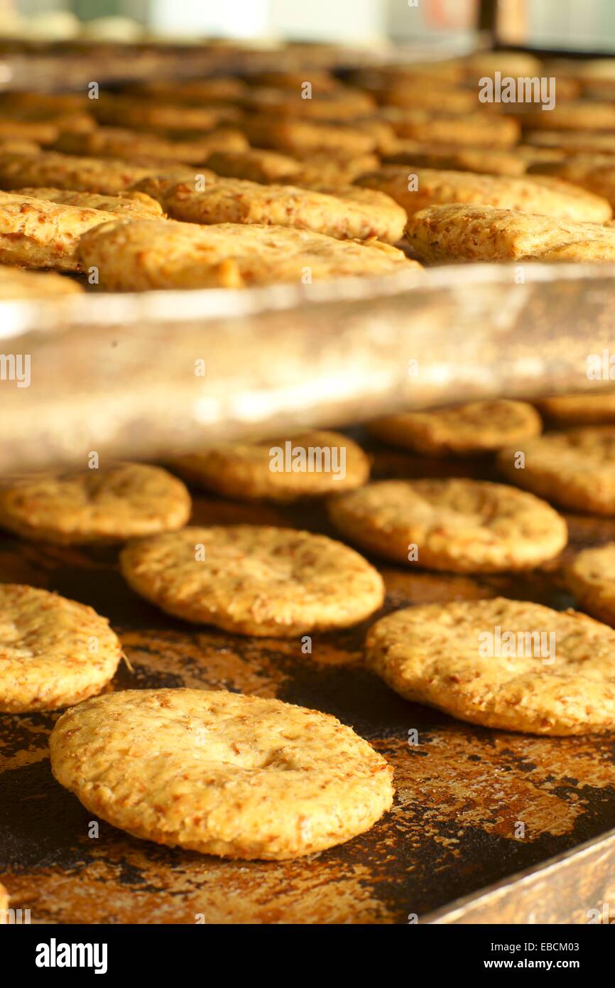 Cookies Seefahrt Gori Noceras, Muro, Pla de Mallorca Mallorca Balearen Spanien Stockfoto