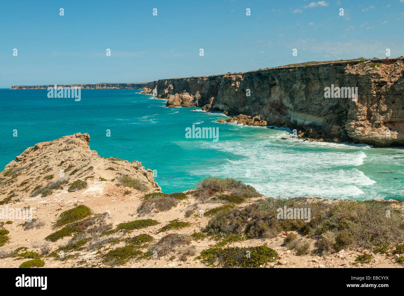 Klippen am Kopf der Bucht, SA, Australien Stockfoto
