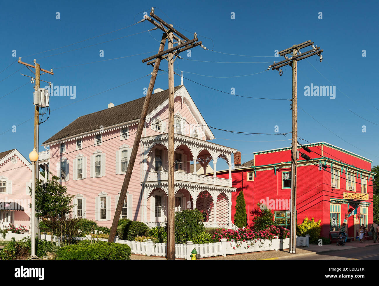 Viktorianisches Haus, Cape May, New Jersey, USA Stockfoto