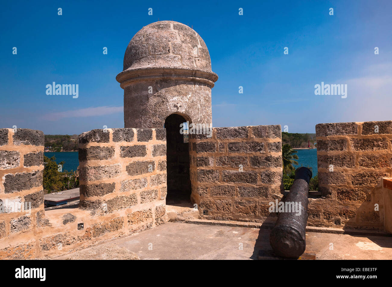 Festung Castillo de Jagua, Provinz Cienfuegos, Kuba, Karibik, Caribbean Stockfoto