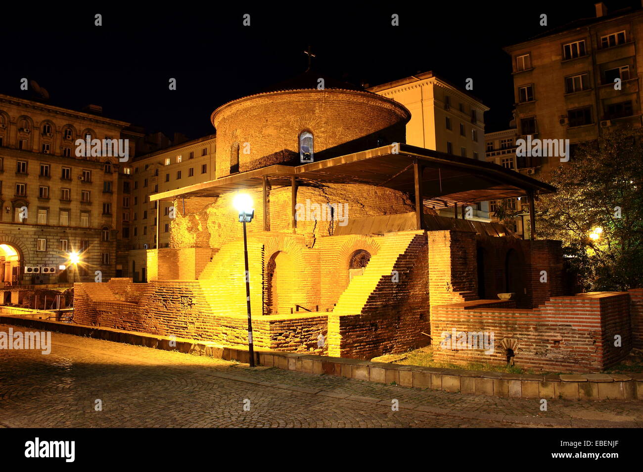 St. Georg Kirche - die älteste Kirche in Sofia Stockfoto