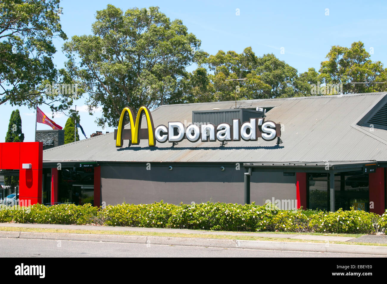 australische Mcdonalds Restaurant in Merrylands einem Vorort in western Sydney, Australien Stockfoto