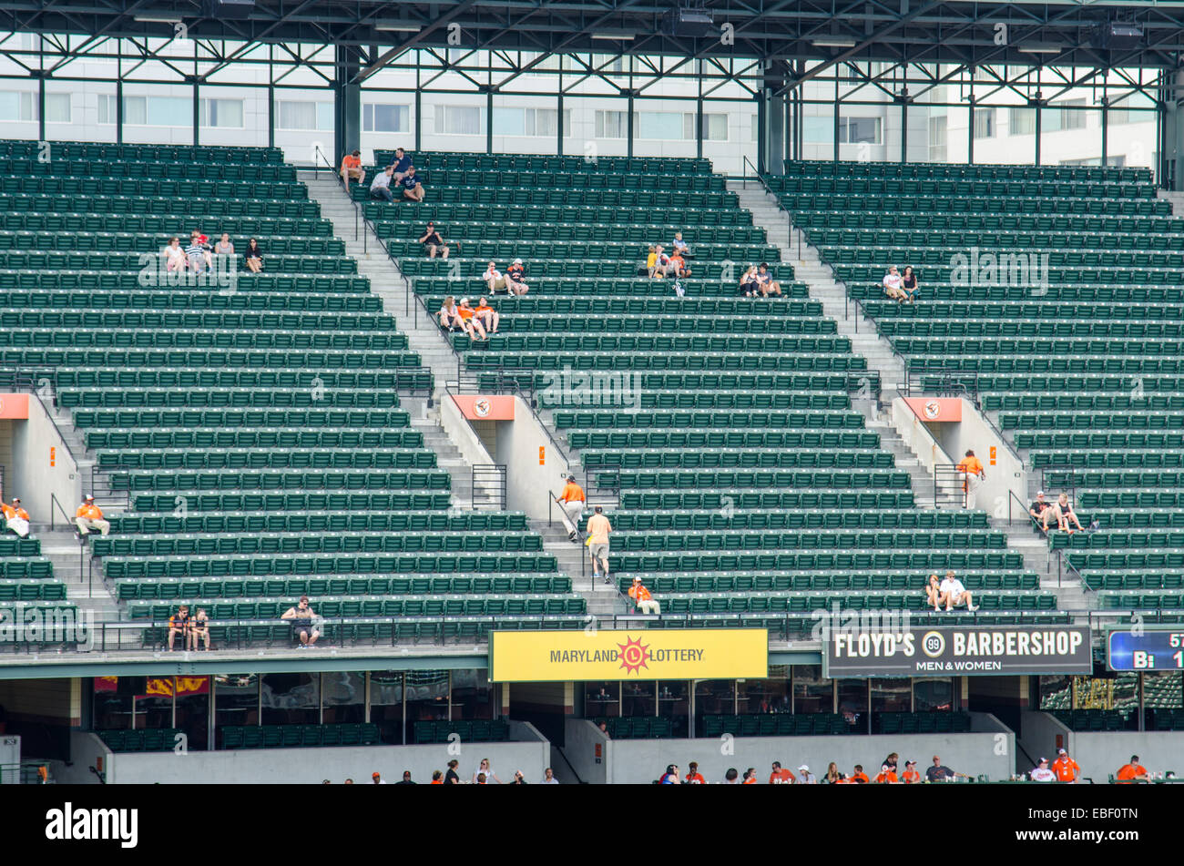 Baltimore Orioles at Camden Yards Stockfoto