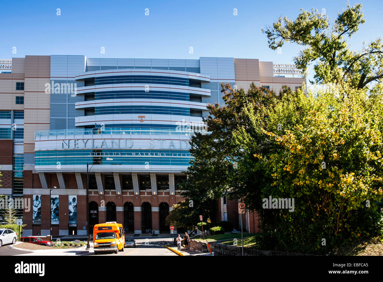 Das Fußballstadion Neyland University of Tennessee in Knoxville Stockfoto