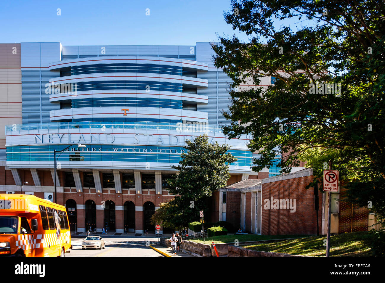 Das Fußballstadion Neyland University of Tennessee in Knoxville Stockfoto