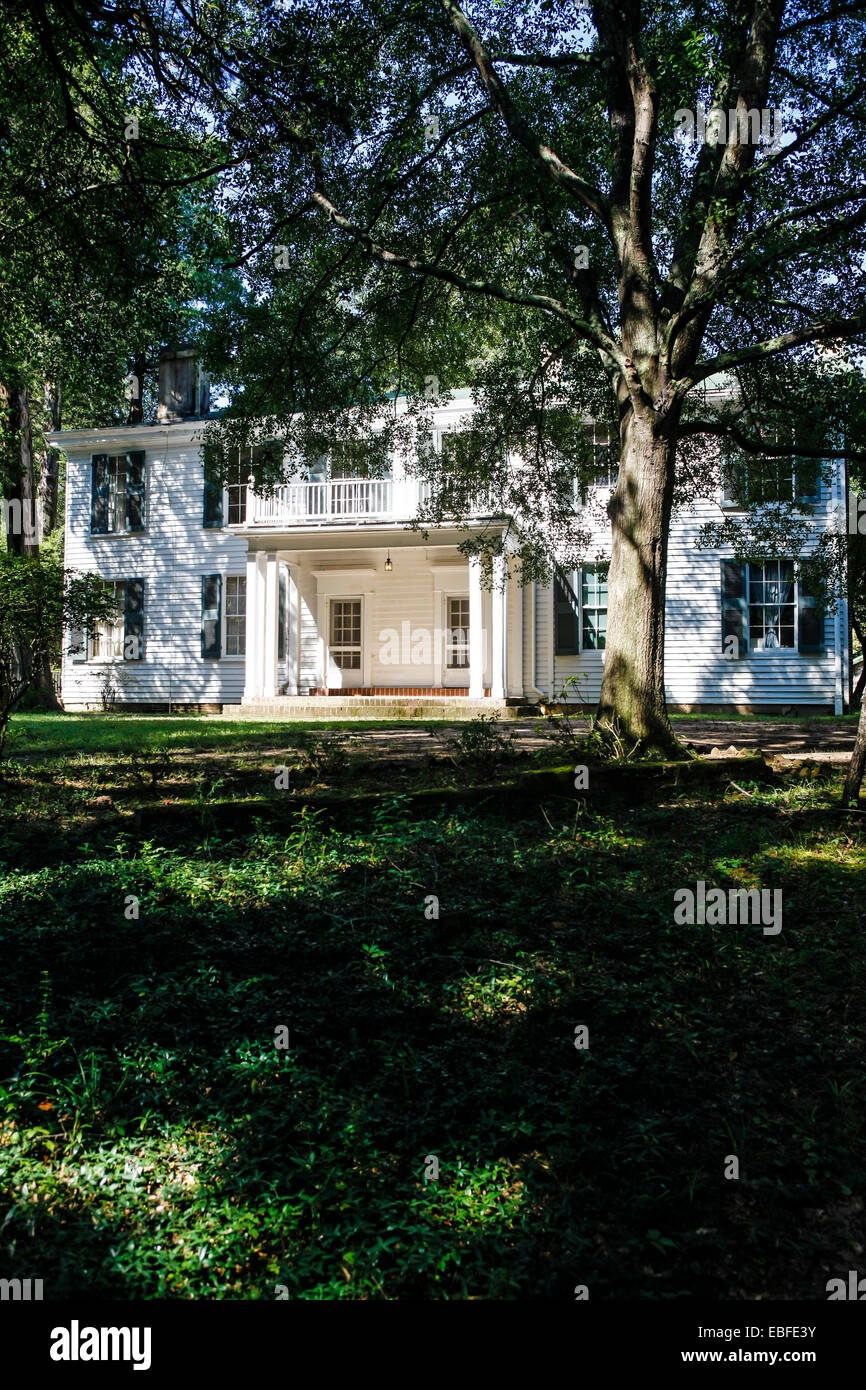 Rowan Oak House. Haus von William Faulkner in Oxford, Mississippi Stockfoto