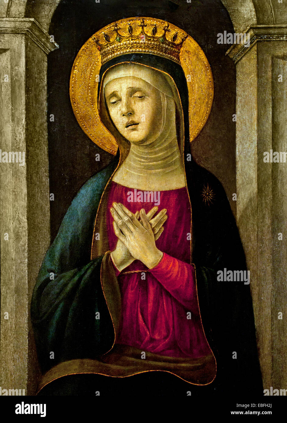 Mater Dolorosa Baldassare d ' Este 1432-1504 15. Jahrhundert Spanien Spanisch Stockfoto