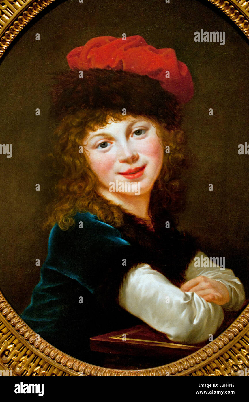 Porträt eines Mädchens 1788 Elisabeth Louise Vigee Le Brun (1755-1842) Frankreich französischen Stockfoto