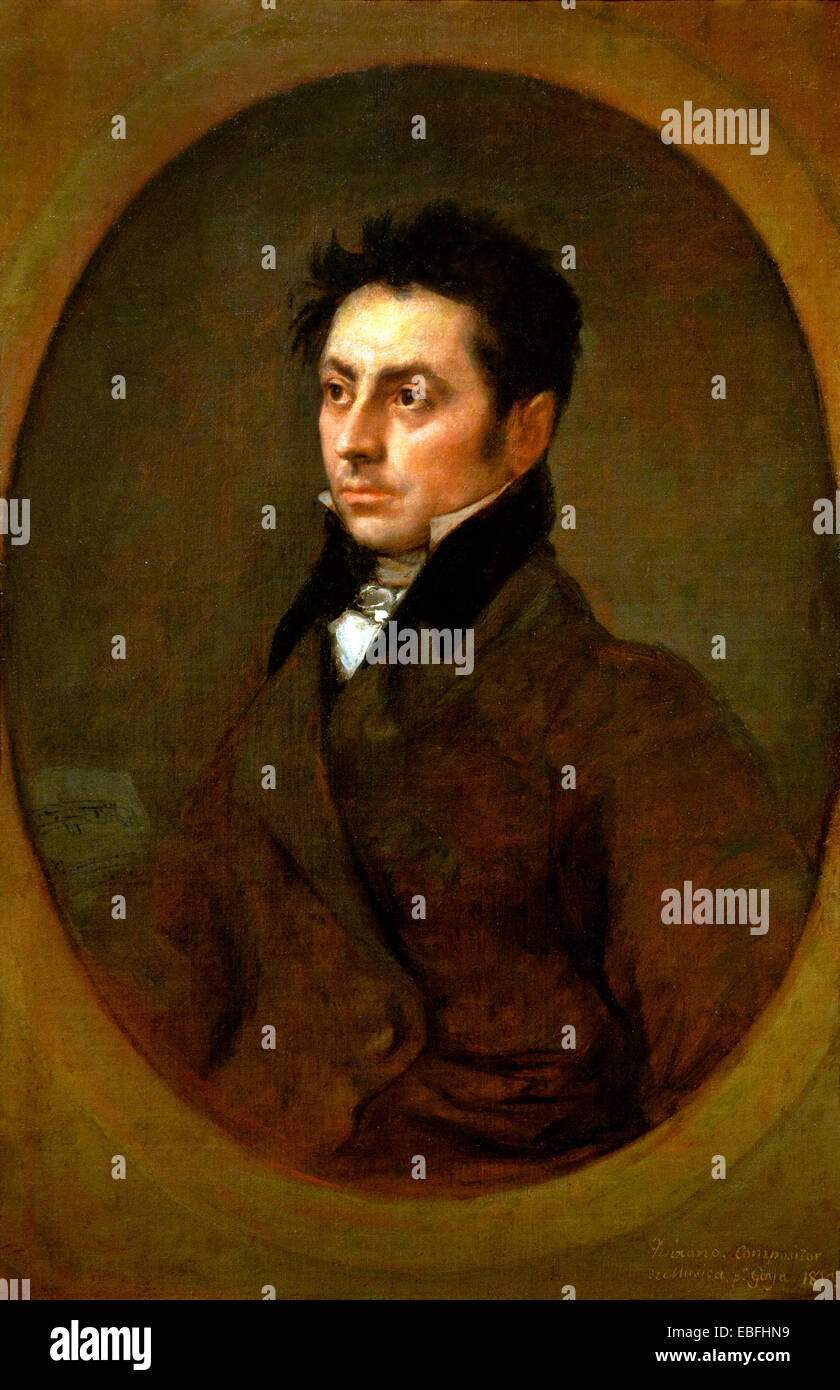 Manuel Quijano 1815 Francisco de Goya Y Lucientes 1746-1828 Spanisch Spanien Stockfoto
