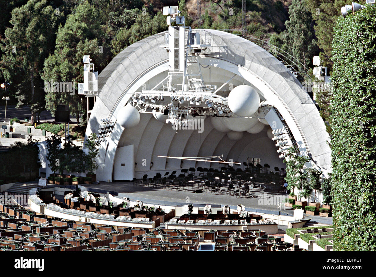 Hollywood Bowl, Hollywood, Los Angeles, Kalifornien, USA Stockfoto