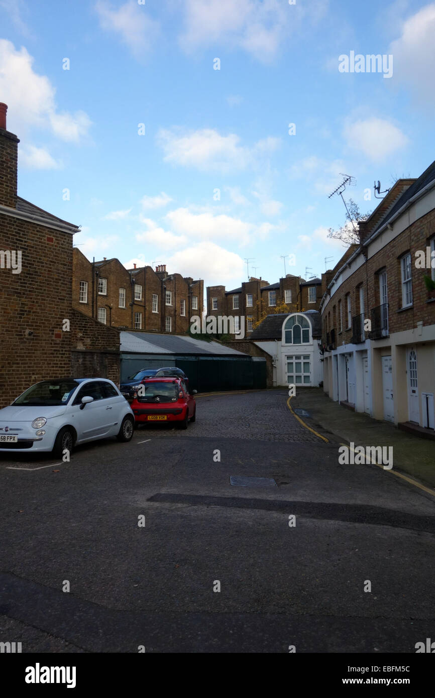 Der anderen Seite der Straße - Privatvermögen? Stockfoto