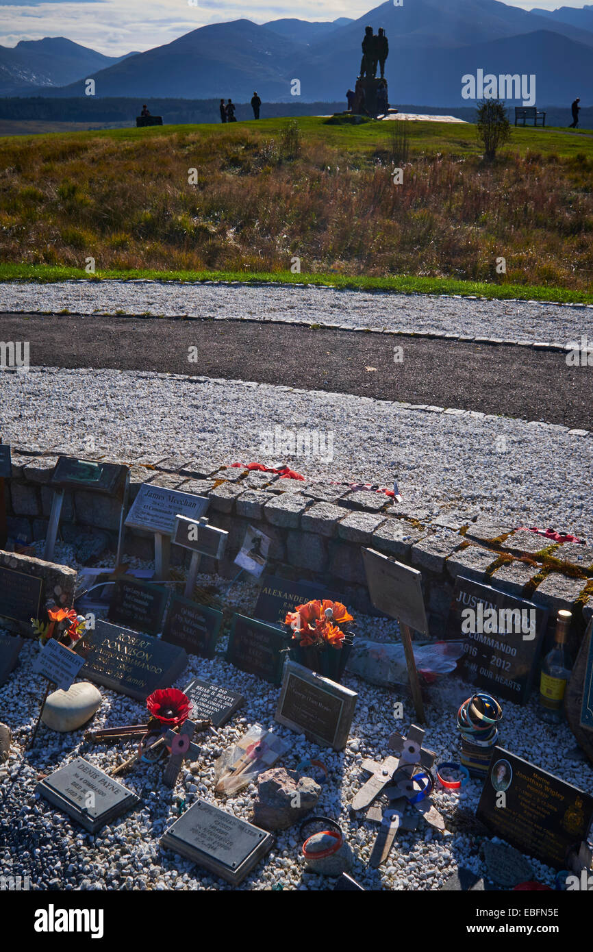 Kriegerdenkmal, Balmacara, Kyle of Lochalsh, Scotland Stockfoto
