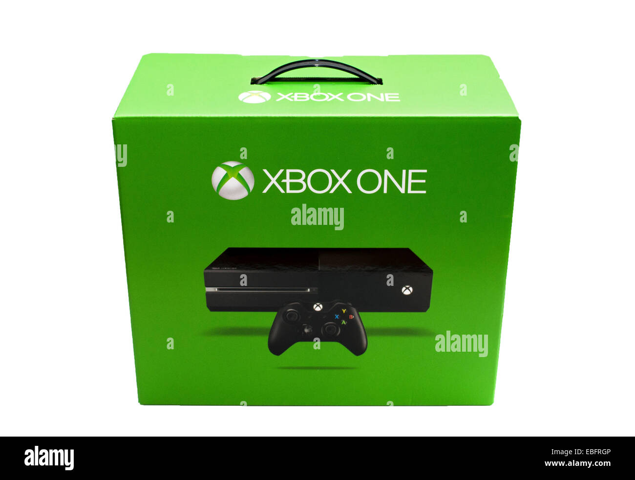 Xbox einen weißen Hintergrund Stockfoto