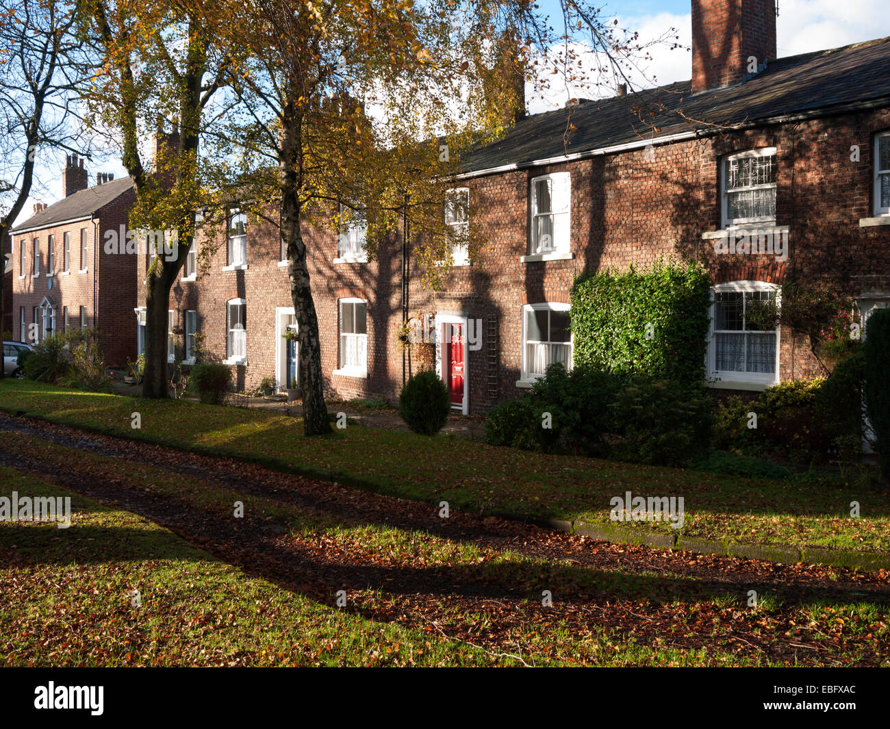 Fairfield mährischen Siedlung, Droylsden, Tameside, Manchester, England, Vereinigtes Königreich Stockfoto