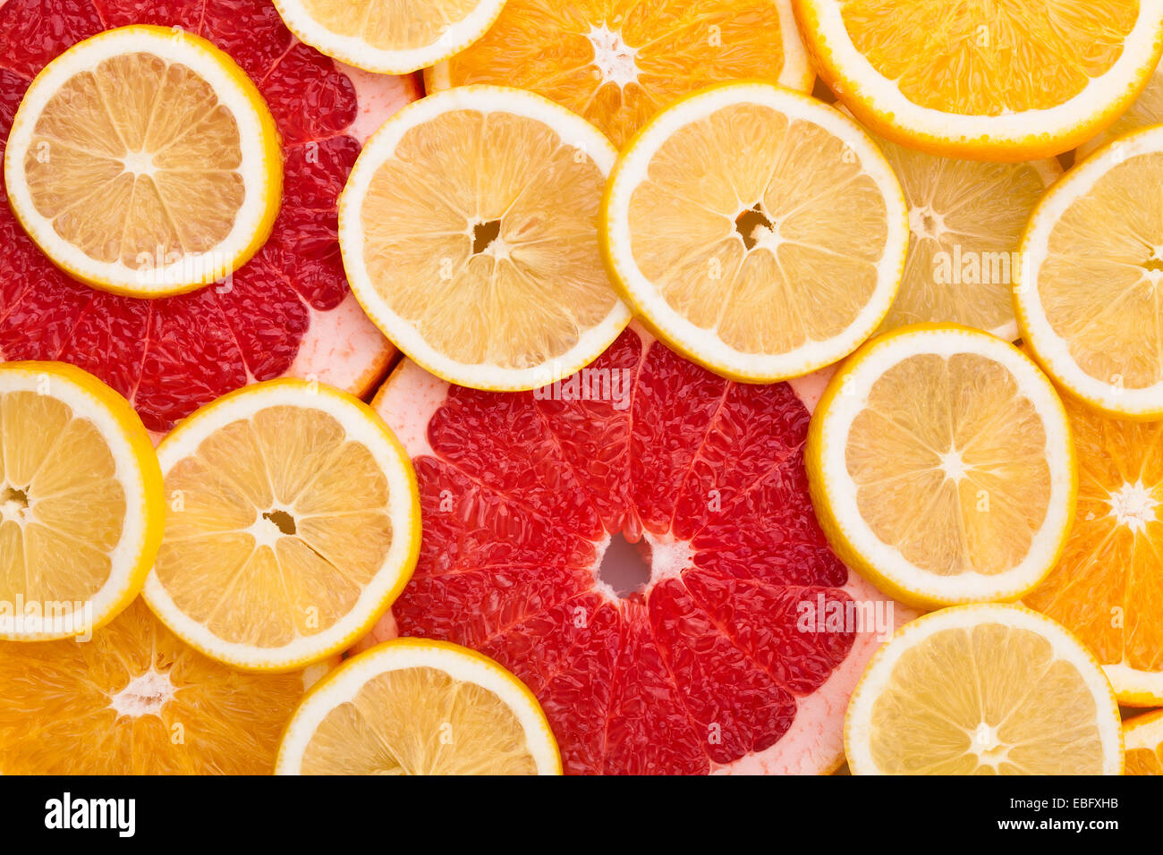 Zitrusfrüchte-Textur Stockfoto