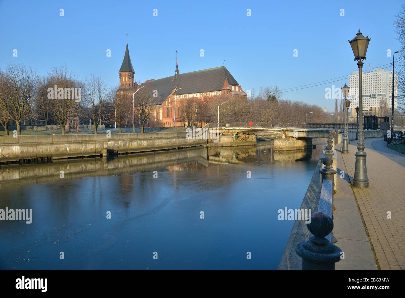 Königsberg Kathedrale ist Hauptsymbol der Kaliningrader Stockfoto