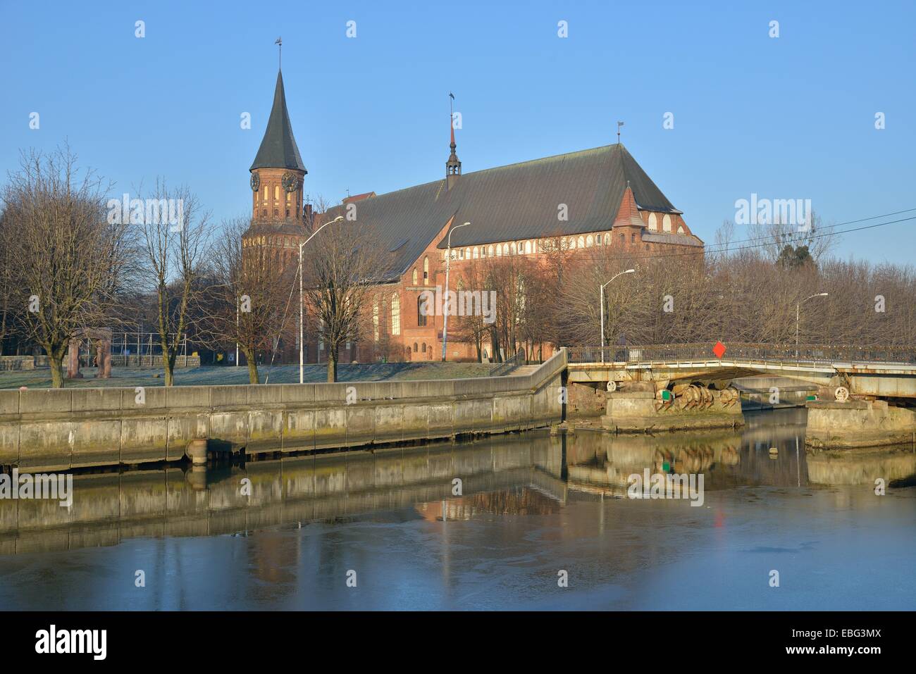 Königsberg Kathedrale ist Hauptsymbol der Kaliningrader Stockfoto